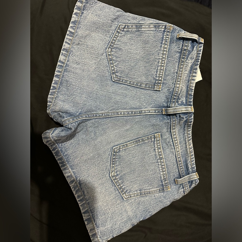 Mango low rise denim shorts - Picture 8 of 9